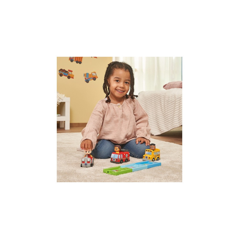 VTech Tut Tut Baby Flitzer - CoComelon JJs Traktor, Spielfahrzeug