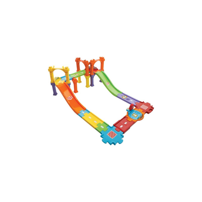 VTech Tut Tut Baby Flitzer - Straßen-und Brückenset groß, Spielfahrzeug