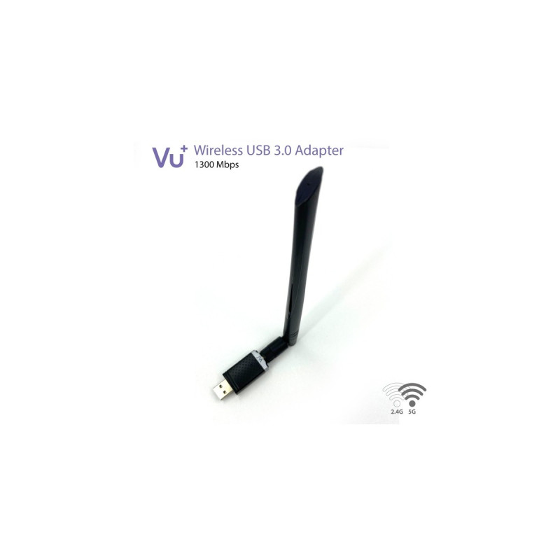 VU+ Dual Band Wireless USB 3.0 Adapter, WLAN-Adapter