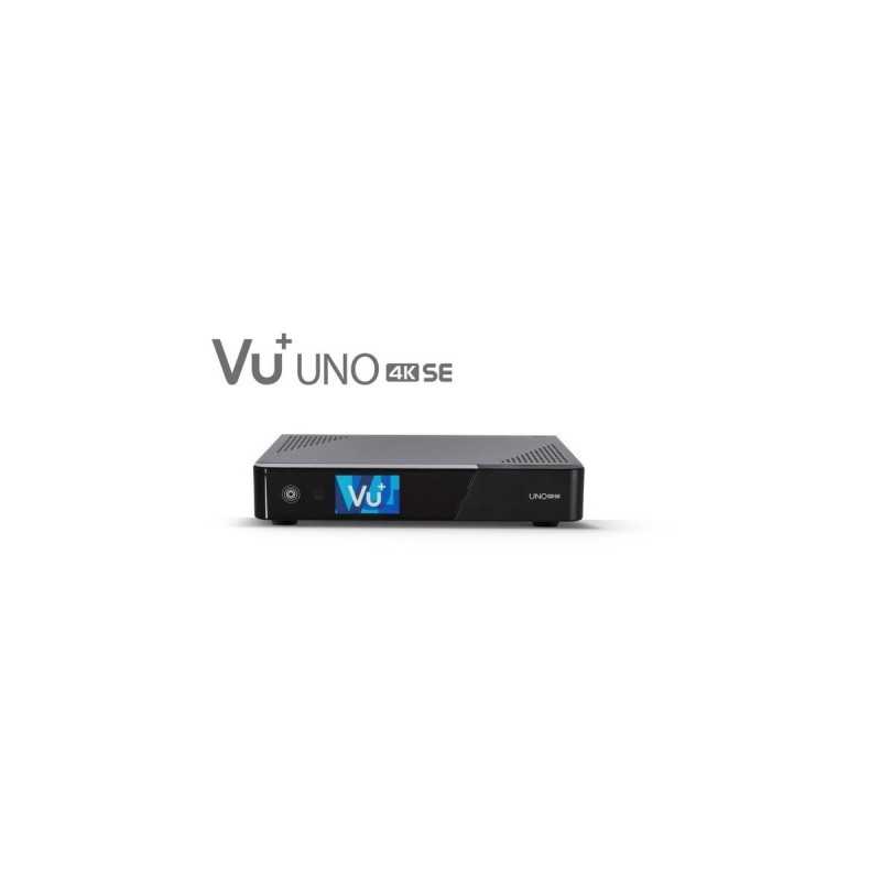 VU+ UNO 4K SE, Terrestrischer Receiver(schwarz, DVB-T2 (HD) Twin Tuner, FBC, 4K)