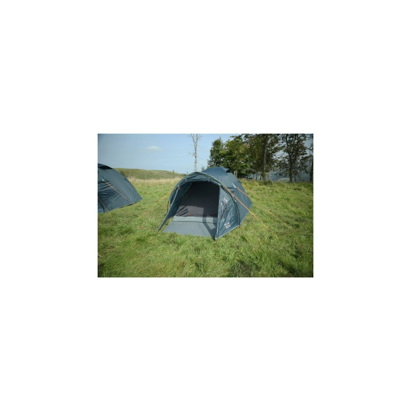 Vango Kuppelzelt Tay 200(dunkelblau, mit Vorbau für Gepäck, Modell 2024)