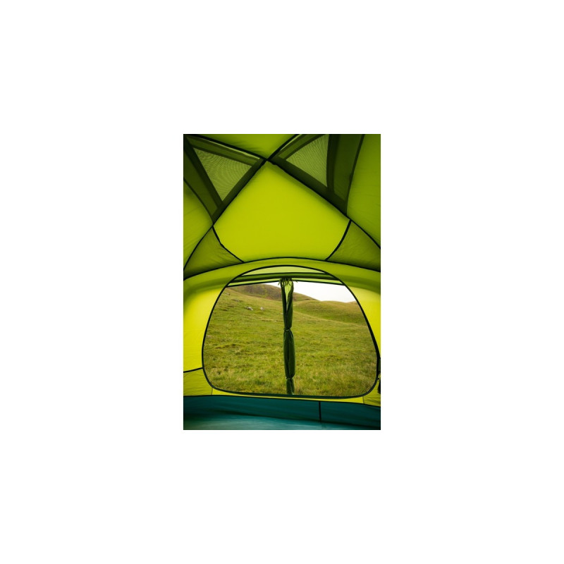 Vango Kuppelzelt Tryfan 300(dunkelblau, mit Vorbau für Gepäck, Modell 2024)