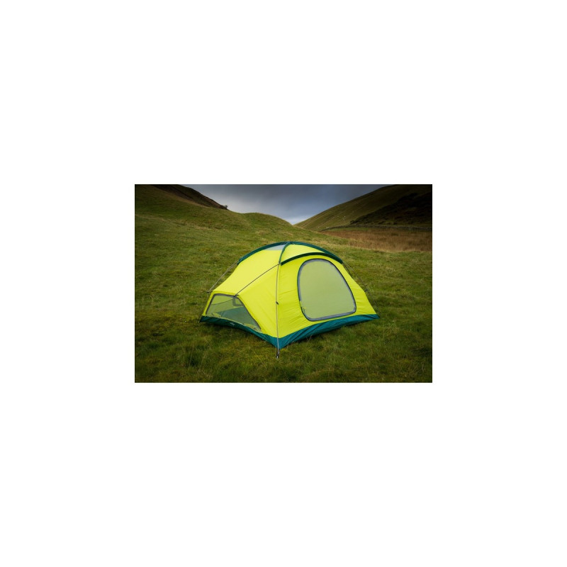 Vango Kuppelzelt Tryfan 300(dunkelblau, mit Vorbau für Gepäck, Modell 2024)