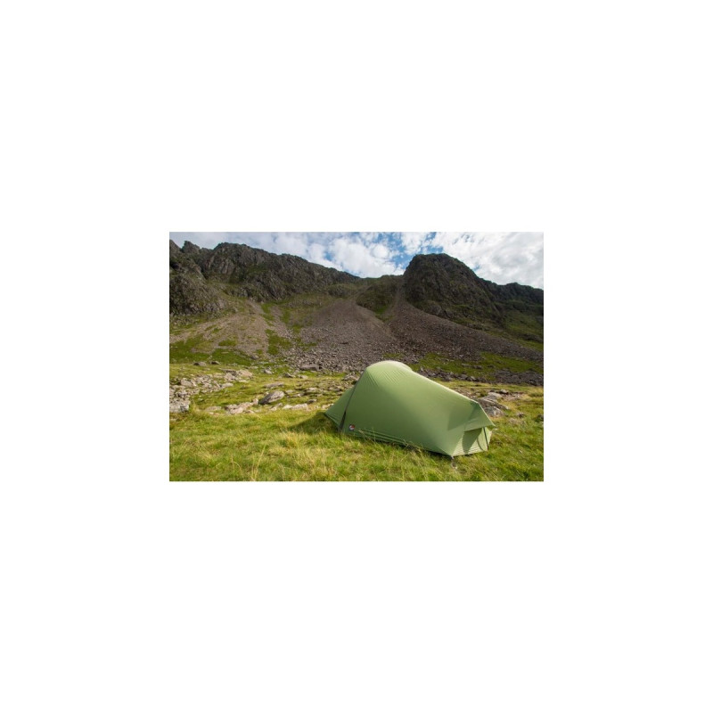 Vango Tunnelzelt F10 Helium UL 1(dunkelgrün, mit Vorraum für Gepäck, Modell 2024)
