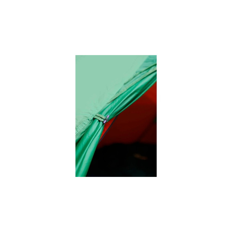 Vango Tunnelzelt Nevis 100(grün/orange, mit Vorraum für Gepäck, Modell 2024)