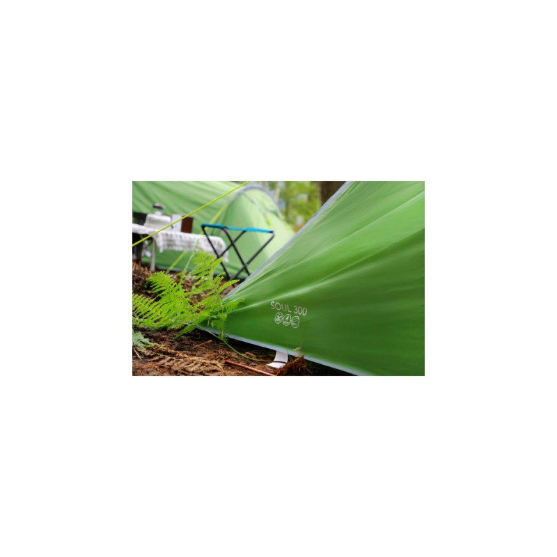 Vango Tunnelzelt Soul 300(grün/grau, mit Vorraum für Gepäck)