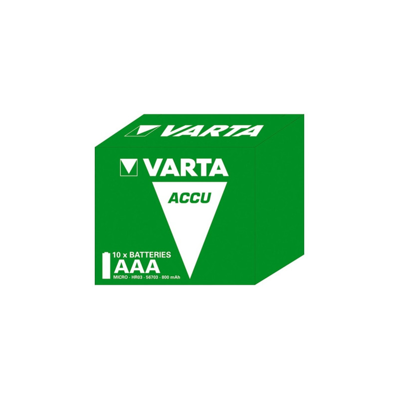 Varta Akku (Box) AAA, Akku-Box(10 Stück, AAA)