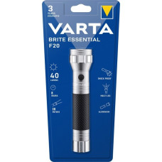 Varta Brite Essential F20, Taschenlampe(silber/schwarz)