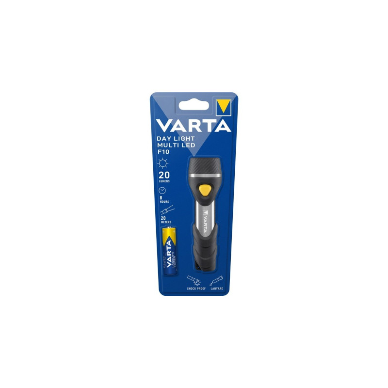 Varta Daylight Multi LED F10, Taschenlampe(schwarz/silber)