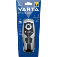 Varta Dynamo Light, Taschenlampe(silber/schwarz)
