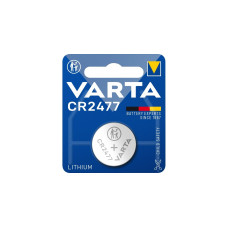 Varta Electronics CR2477, Batterie(1 Stück, CR2477)