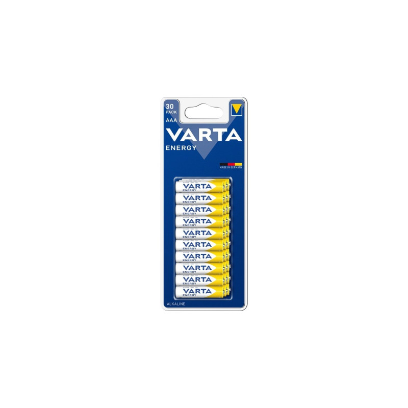 Varta Energy, Batterie(30 Stück, AAA)