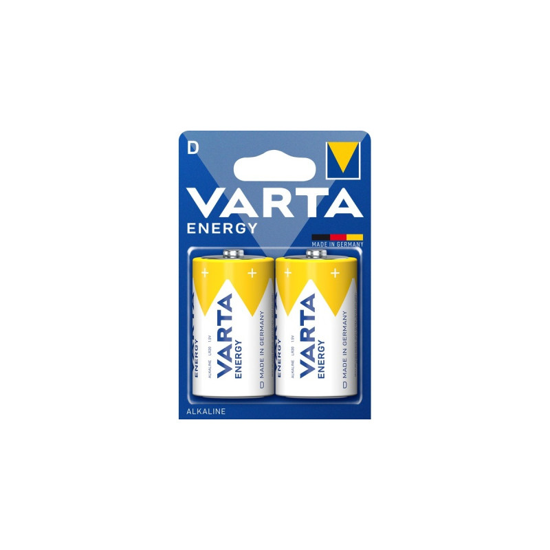 Varta Energy, Batterie(2 Stück, D (Mono))