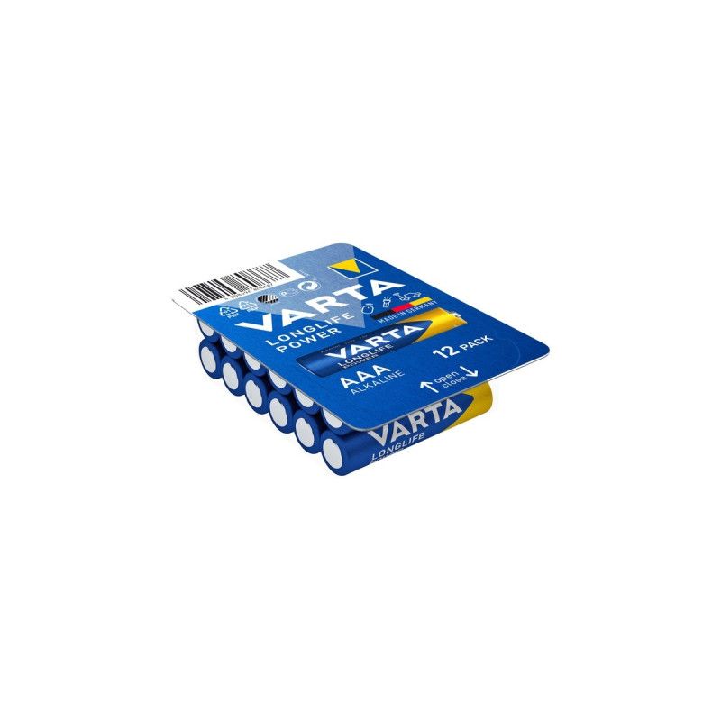 Varta High Energy, Batterie(12 Stück, AAA)