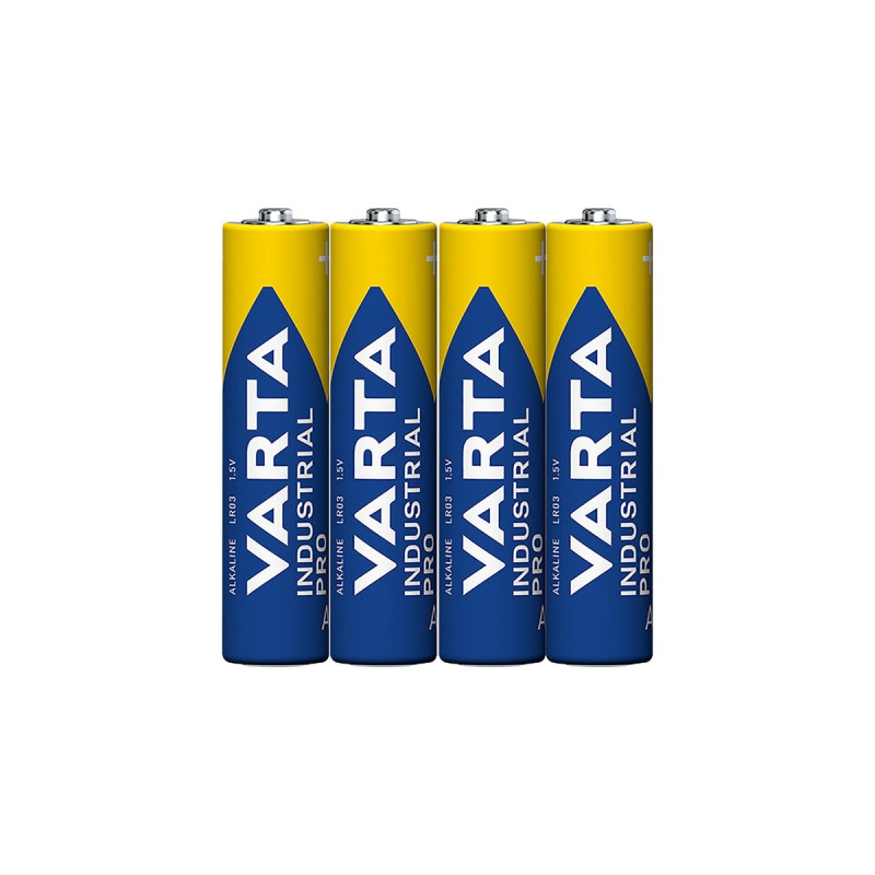 Varta Industrial, Batterie(4 Stück, AAA)