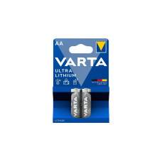 Varta Lithium, Batterie(2 Stück, AA)