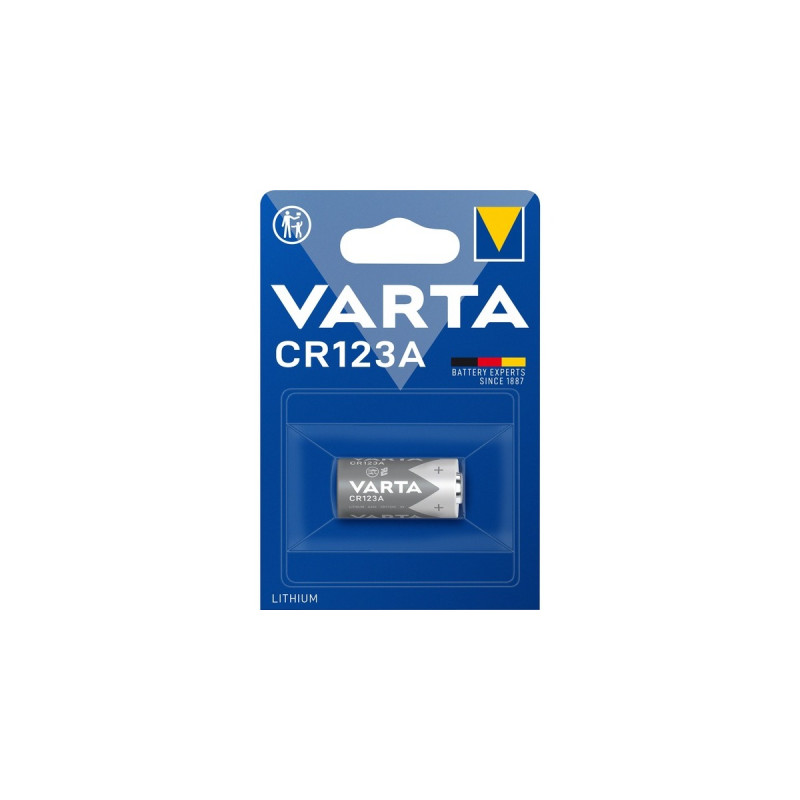 Varta Lithium, Batterie(1 Stück, CR123A)