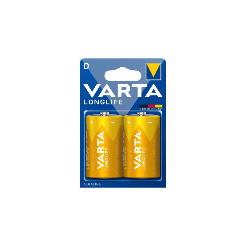 Varta Longlife D, Batterie(2 Stück, D)