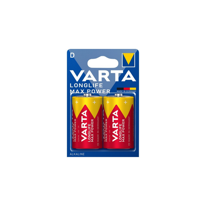 Varta Longlife Max Power D, Batterie(2 Stück, D)