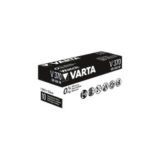 Varta Silberoxid-Knopfzelle 370, Batterie(silber, 10 Stück)
