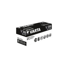 Varta Silberoxid-Knopfzelle 386, Batterie(silber, 10 Stück)