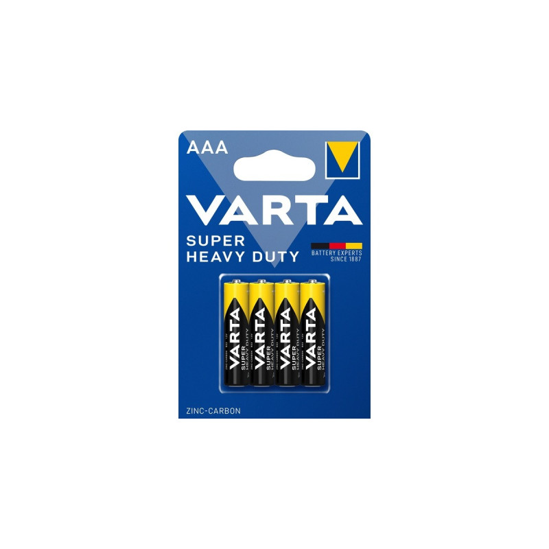 Varta Superlife, Batterie(4 Stück, AAA (Micro))