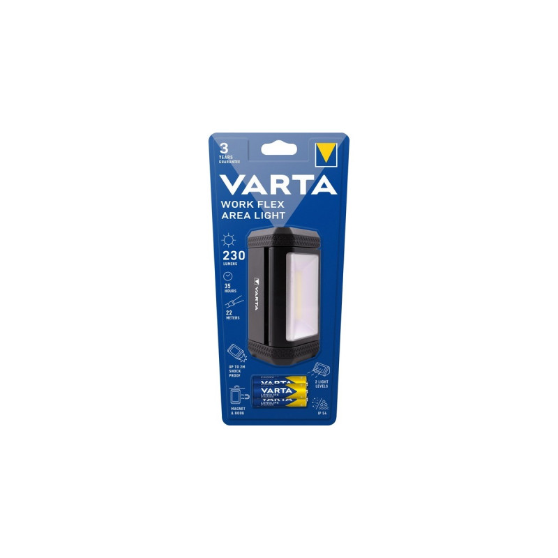 Varta WorkFlex Area Light, Arbeitsleuchte(schwarz)