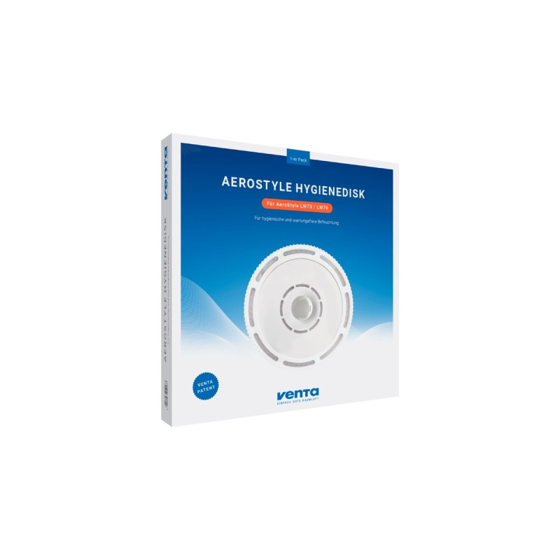 Venta Hygienedisk AeroSytle, 1er, Entkalker(weiß, 1 Stück, für Luftbefeuchter AeroSytle LW73 / 74)