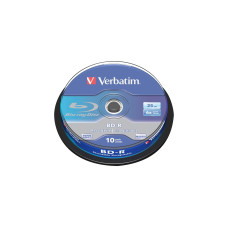 Verbatim BD-R 25 GB, Blu-ray-Rohlinge(6fach, 10 Stück, Retail)