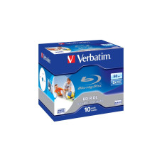 Verbatim BD-R 50 GB, Blu-ray-Rohlinge(6fach, 10 Stück, bedruckbar, Retail)