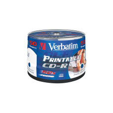 Verbatim CD-R 700 MB, CD-Rohlinge(52fach, 50 Stück)