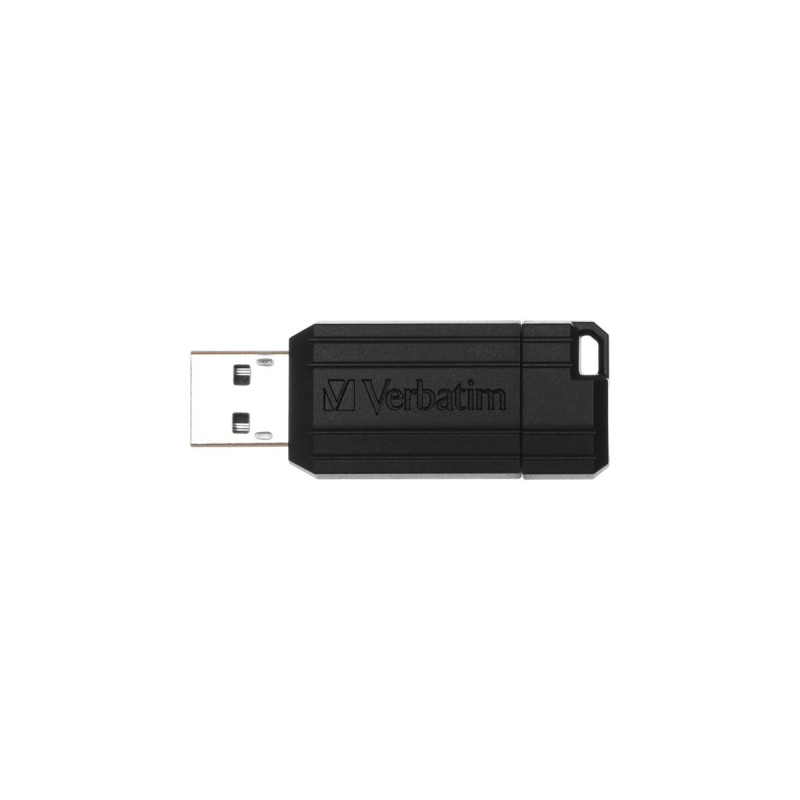 Verbatim PinStripe 64 GB, USB-Stick(schwarz, USB-A 3.2 Gen 1)