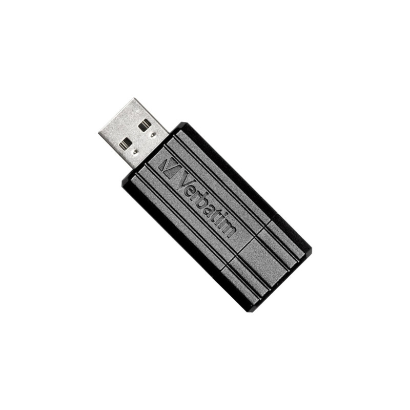 Verbatim Pin Stripe 64 GB, USB-Stick(schwarz)