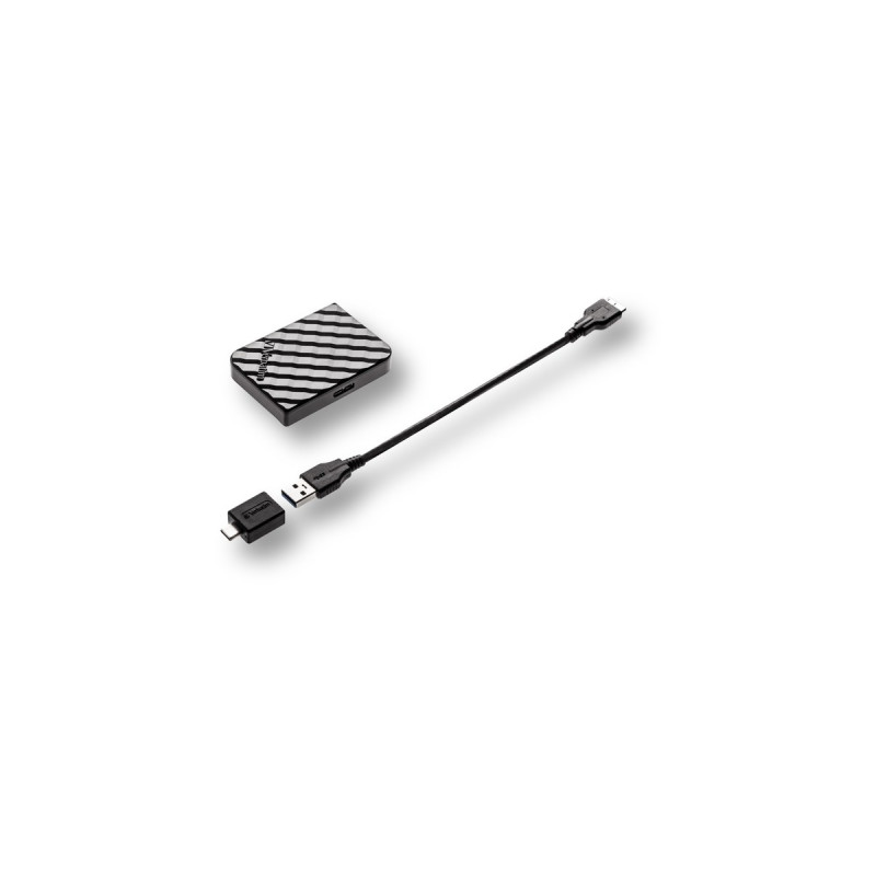 Verbatim Store 'n' Go Mini 512 GB, Externe SSD(schwarz, USB-C 3.2 Gen 1 (5 Gbit/s))