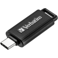 Verbatim Store 'n' Go USB-C 128 GB, USB-Stick(schwarz/grau, USB-C 3.2 Gen1)