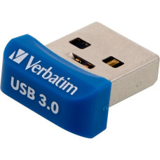 Verbatim Store 'n' Stay Nano 64 GB, USB-Stick(blau, USB-A 3.2 Gen 1)