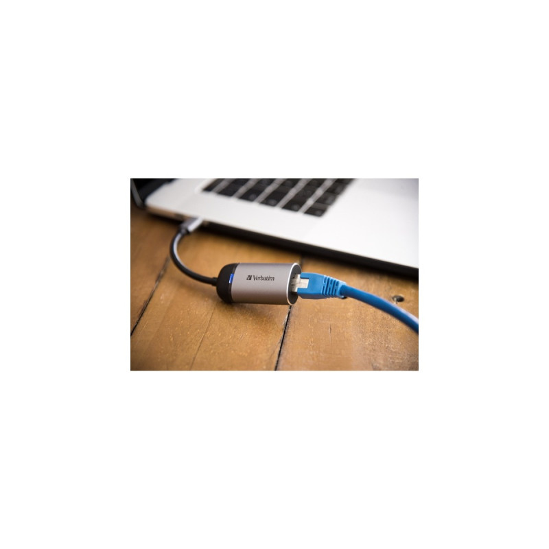 RJ-45 Buchse(silber/schwarz, 10cm, Gigabit LAN 10/100/1.000 Mbit/s)
