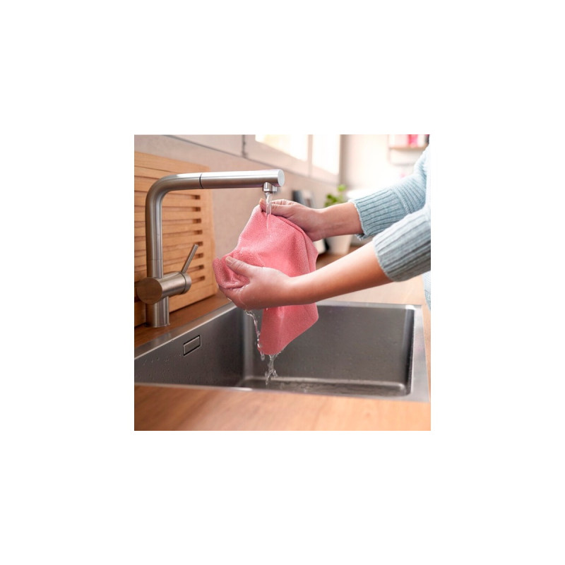 Vileda Allzwecktuch Actifibre Soft, 2er Set, Staubwischer(rosa)