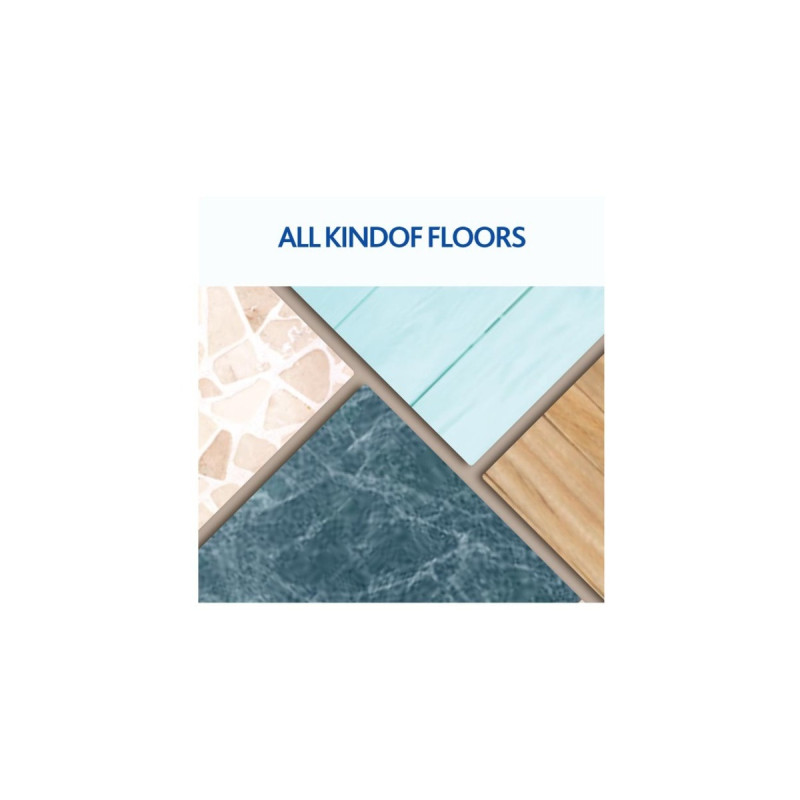 Vileda Elektrischer Sprüh-Mop Looper, Bohnermaschine(schwarz, Akkubetrieb)