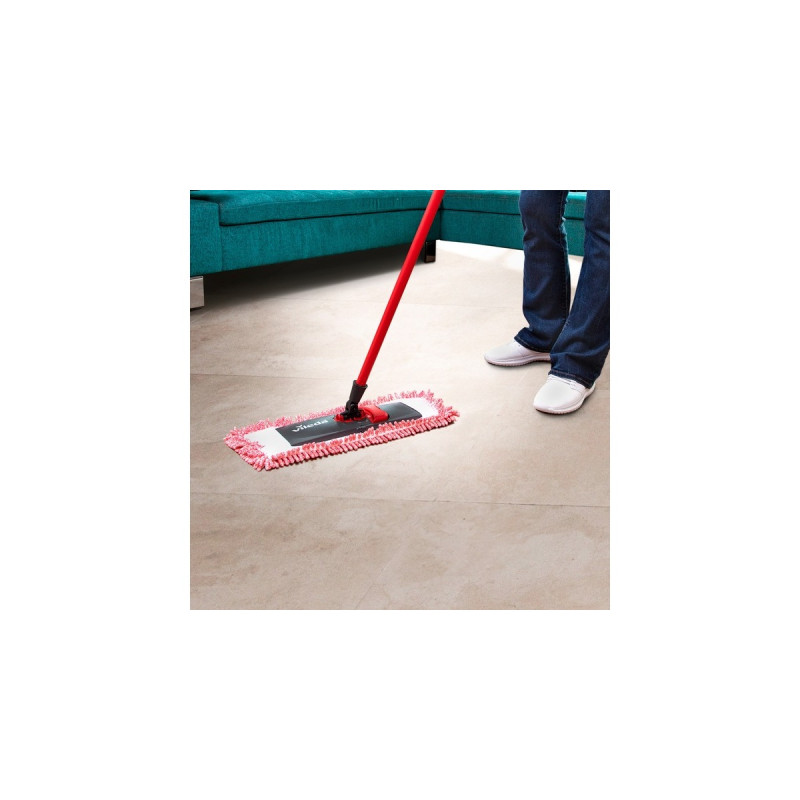 Vileda Ersatzbezug, für Bodenwischer Pet Pro MICROFIBRE UNIVERSAL, Wischbezug(rot)