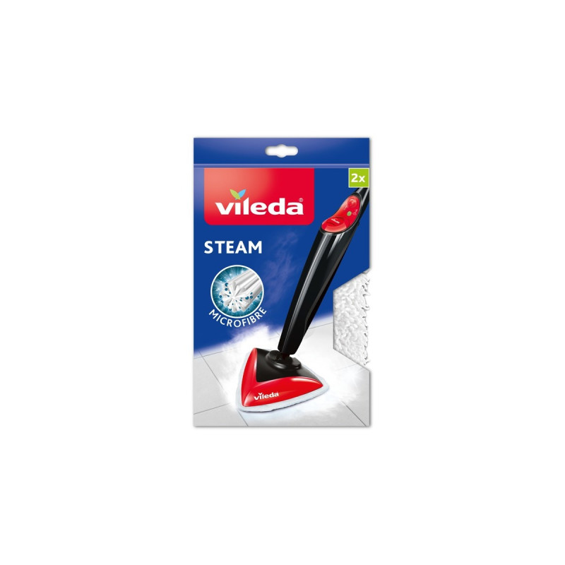 Vileda Ersatzbezug für 100°C & Steam, Wischbezug(weiß, 2 Stück, Outlet)