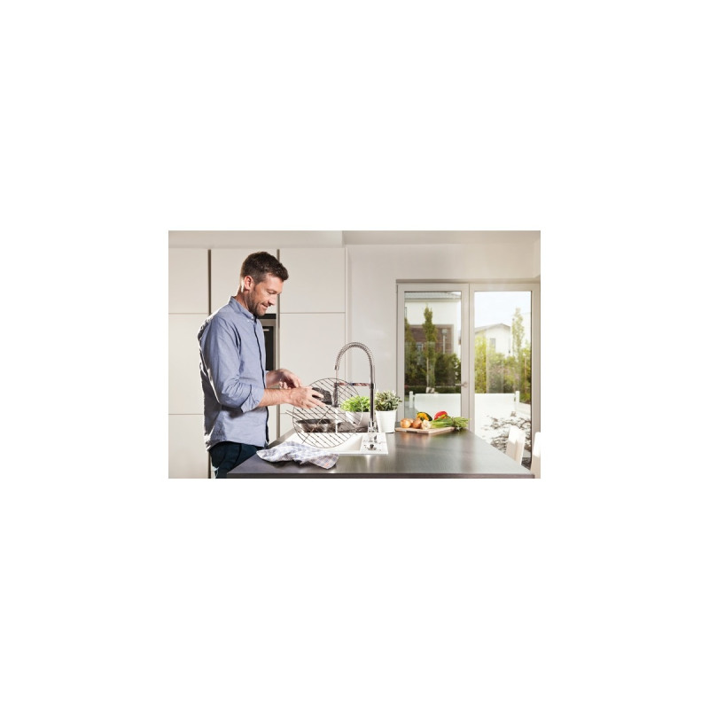 Vileda Glitzi POWER INOX Stahlschwamm, 2er Set(edelstahl)