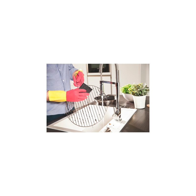 Vileda Glitzi POWER INOX Stahlschwamm, 2er Set(edelstahl)