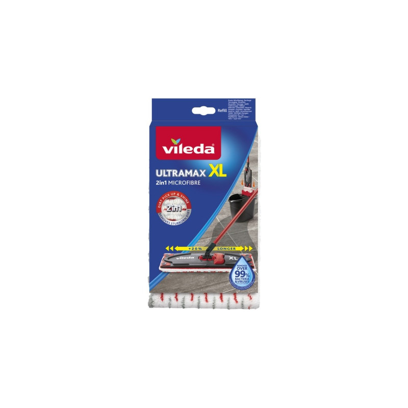 Vileda ULTRAMAX XL 2in1 Ersatz-Wischbezug(für Ultramax XL Flachwischer)