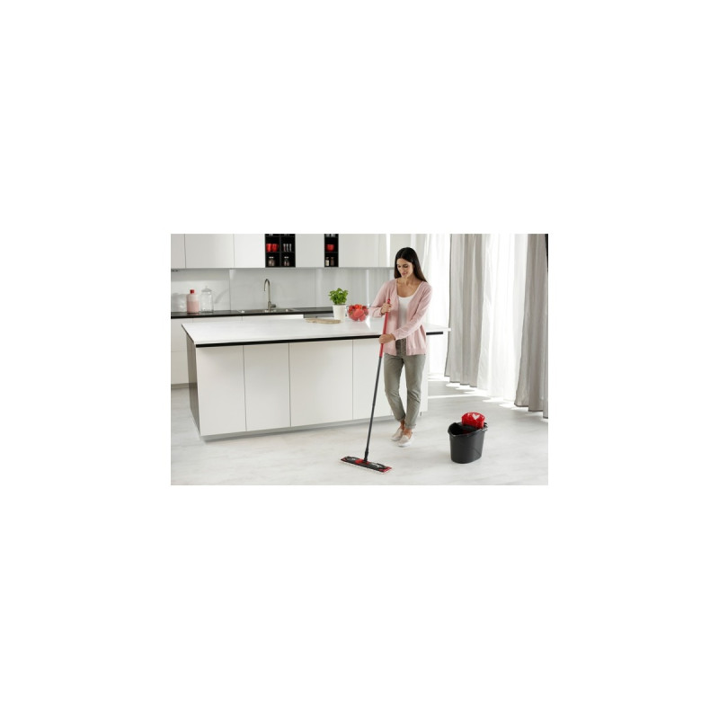 Vileda Wischer ULTRAMAX XL Universal Box, Bodenwischer(schwarz/rot)