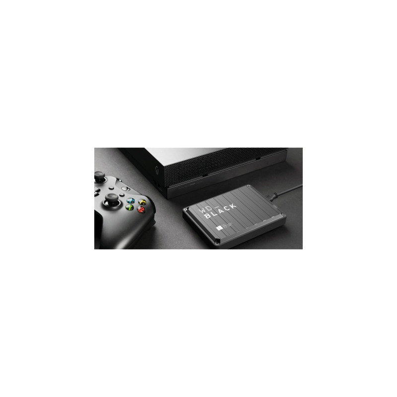 WD Black P10 Game Drive 5 TB, Externe Festplatte(schwarz, Micro-USB-B 3.2 Gen 1 (5 Gbit/s))