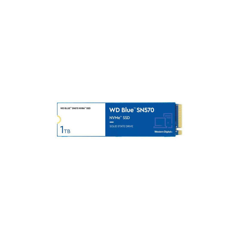WD Blue SN570 1 TB, SSD(blau/weiß, PCIe 3.0 x4, NVMe, M.2 2280)