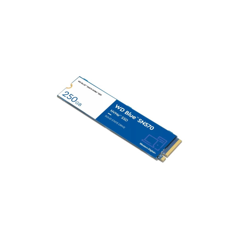 WD Blue SN570 250 GB, SSD(blau/weiß, PCIe 3.0 x4, NVMe, M.2 2280)
