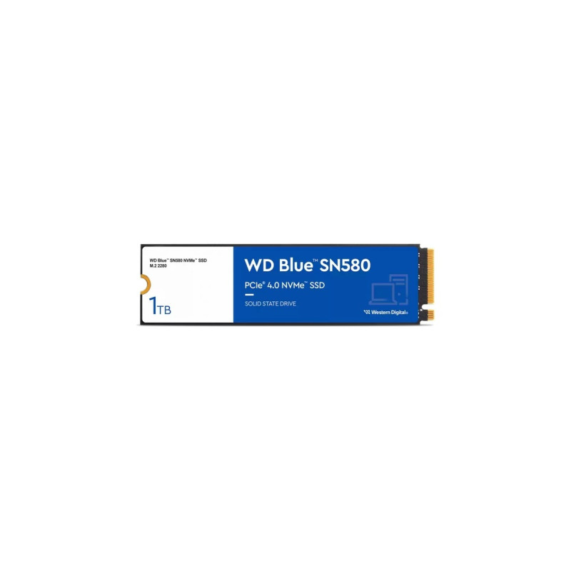 WD Blue SN580 1 TB, SSD(blau/weiß, PCIe 4.0 x4, NVMe, M.2 2280)