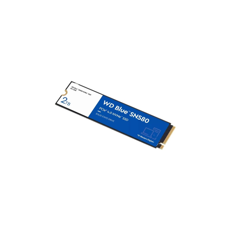 WD Blue SN580 2 TB, SSD(blau/weiß, PCIe 4.0 x4, NVMe, M.2 2280)